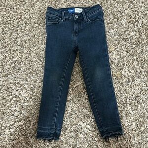 Old Navy Dark Wash Ballerina Adjustable Waist Jeans - size 3t